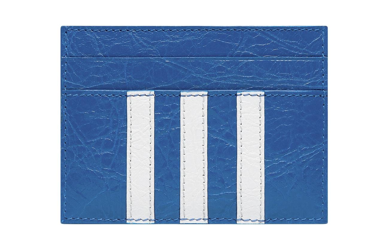 Balenciaga x adidas Card Holder 'Blue' 721895210M64391 - 2