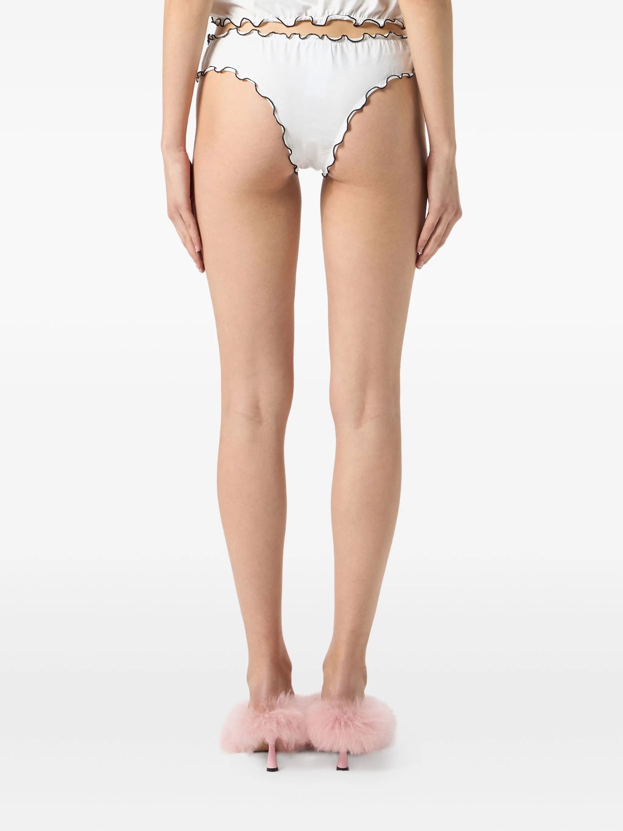 Blumarine Ruffled-trim Briefs - 3