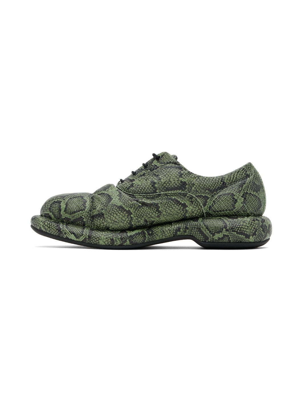 Green Clarks Edition Oxfords - 3