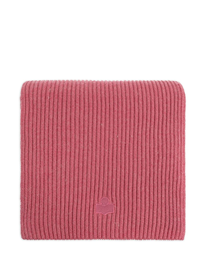 Marion ribbed-knit scarf 1