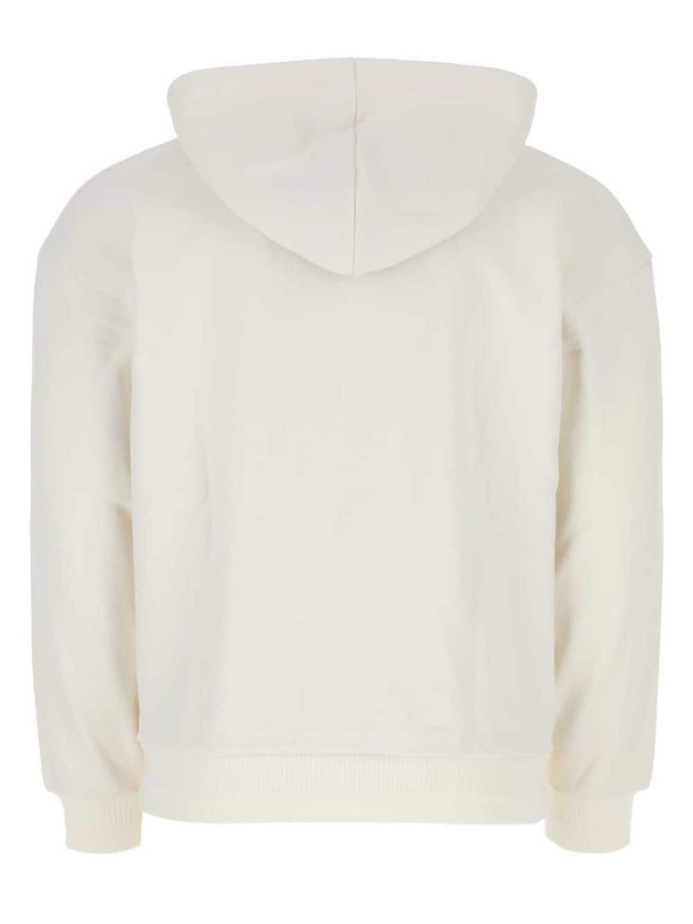 logo-print cotton sweatshirt - 2