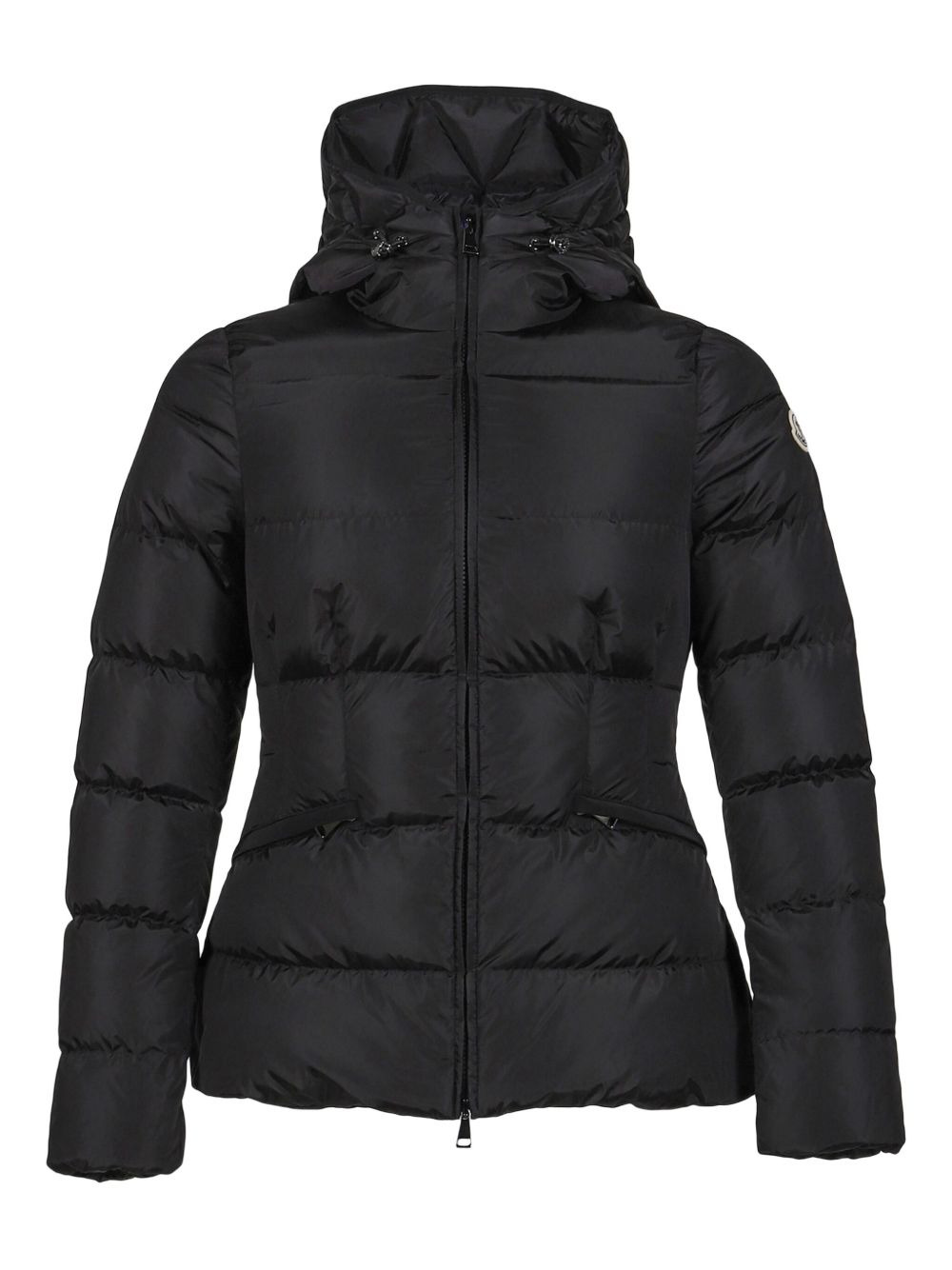 hooded quilted jacket - 1