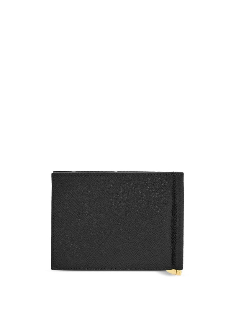 FERRAGAMO Gancini-plaque leather wallet outlook