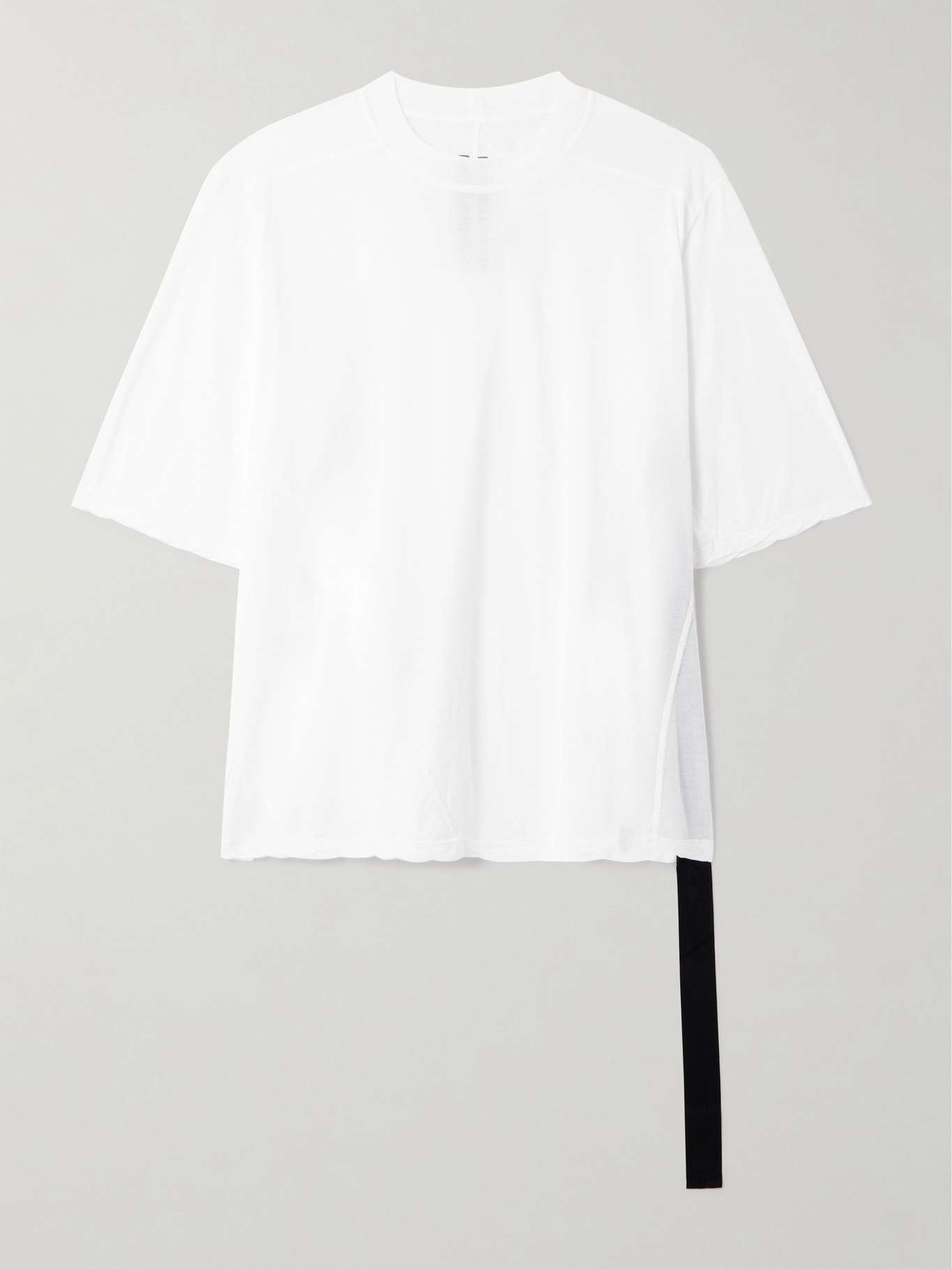 Rick Owens DRKSHDW Walrus paneled cotton-jersey T-shirt Rick Owens DRKSHDW Walrus paneled cotton-jersey T-shirt