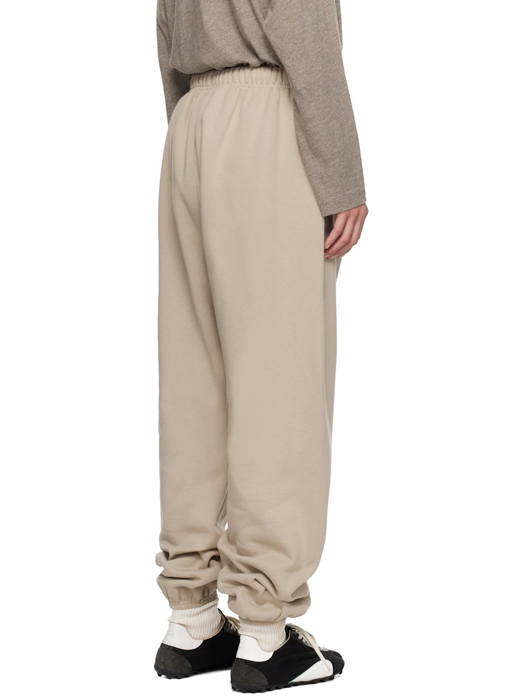 Taupe Classic Sweatpants - 3