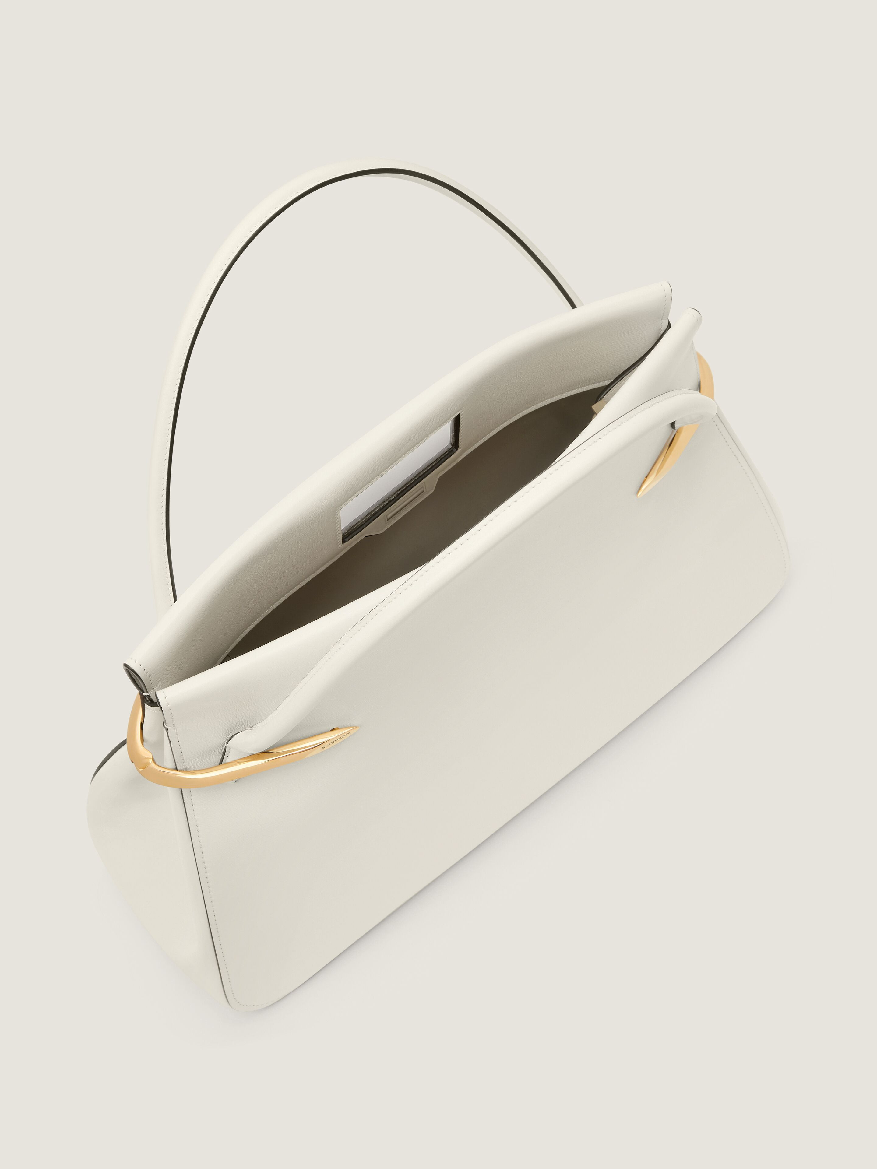 LARGE PINCH BAG IN LEATHER - 5