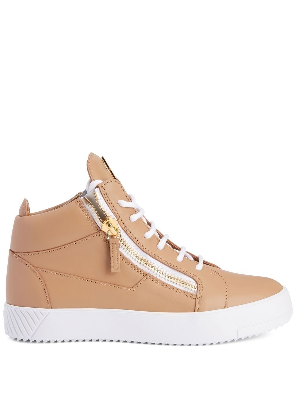 Nicki mid-top leather sneakers - 1