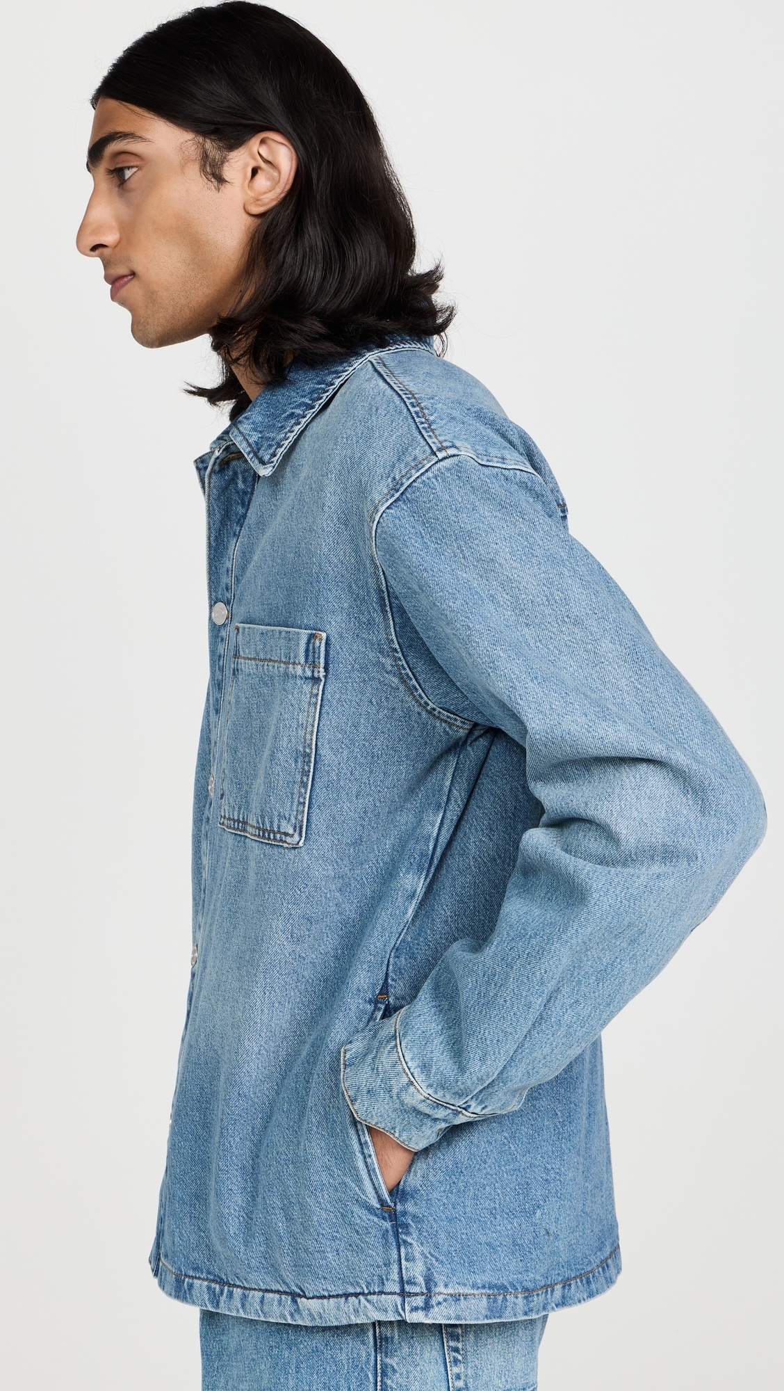 Denim Shirt Jacket - 3