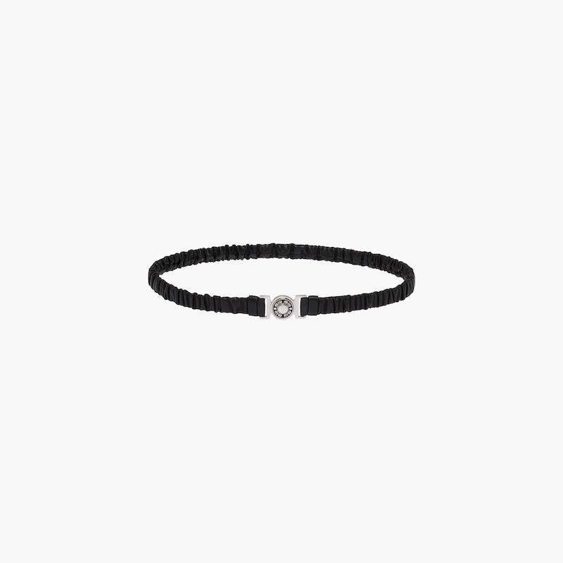 Miu Miu Elasticized nappa leather belt outlook
