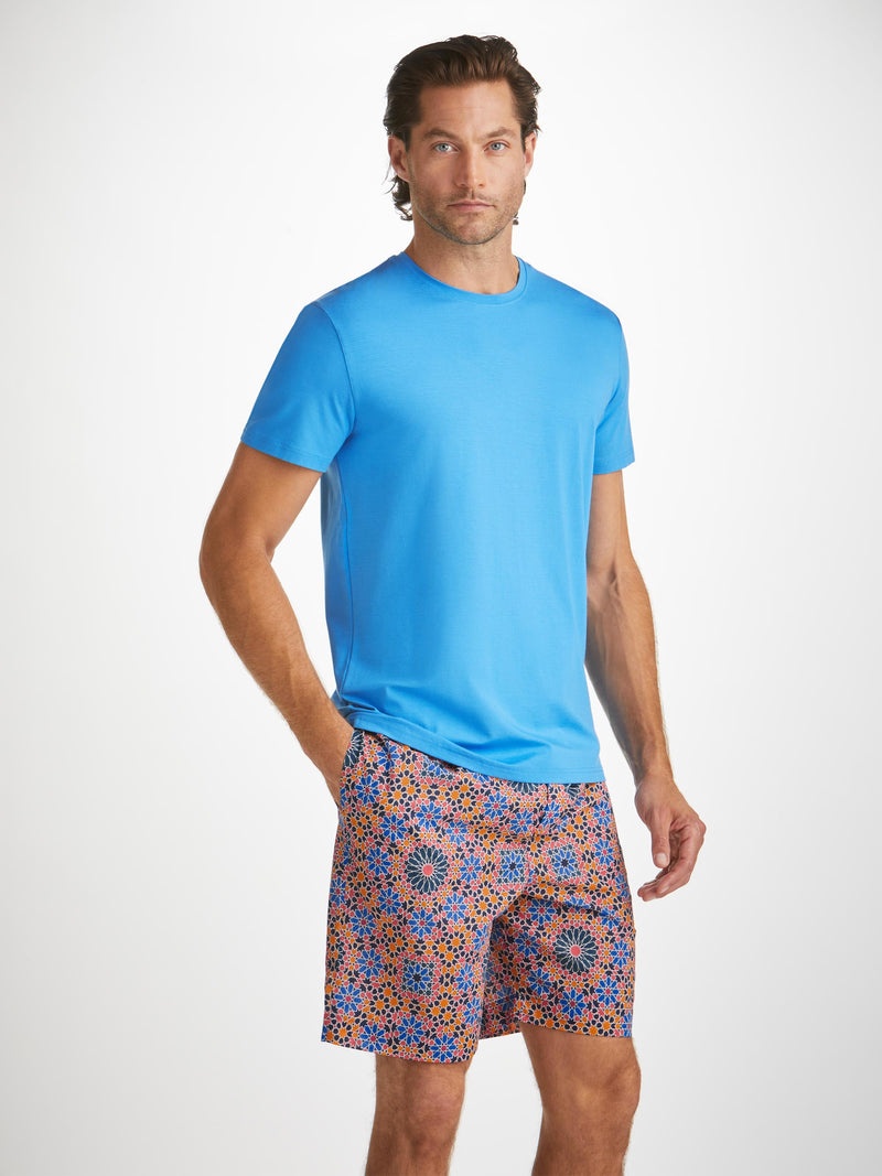 Men's Lounge Shorts Ledbury 69 Cotton Batiste Multi - 2