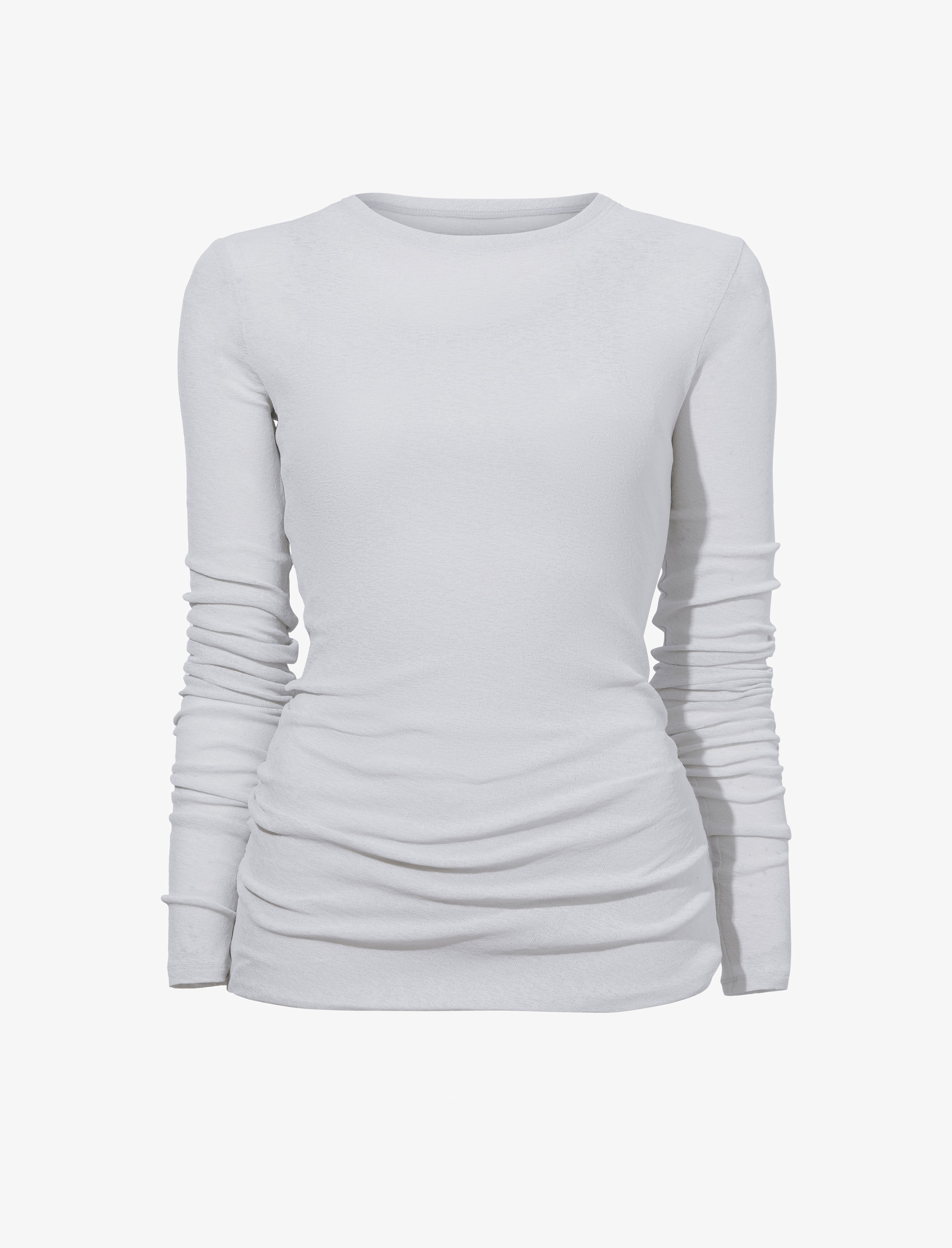 Roger Layered Top in Gauzy Jersey - 1
