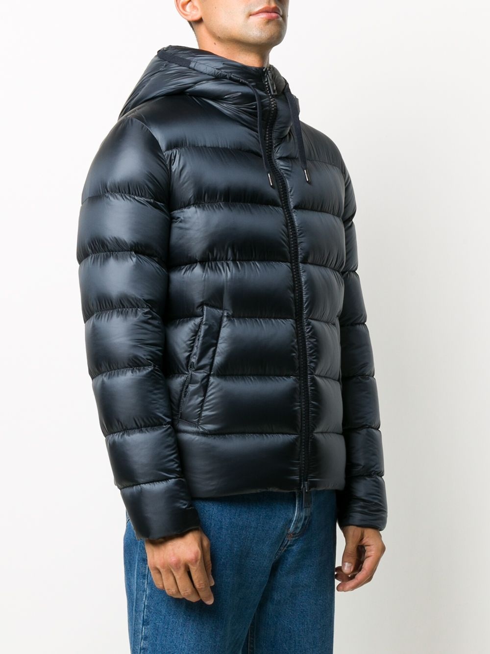 down-feather hooded jacket - 3