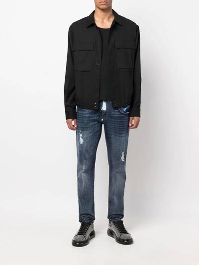 PHILIPP PLEIN Super straight-cut jeans outlook