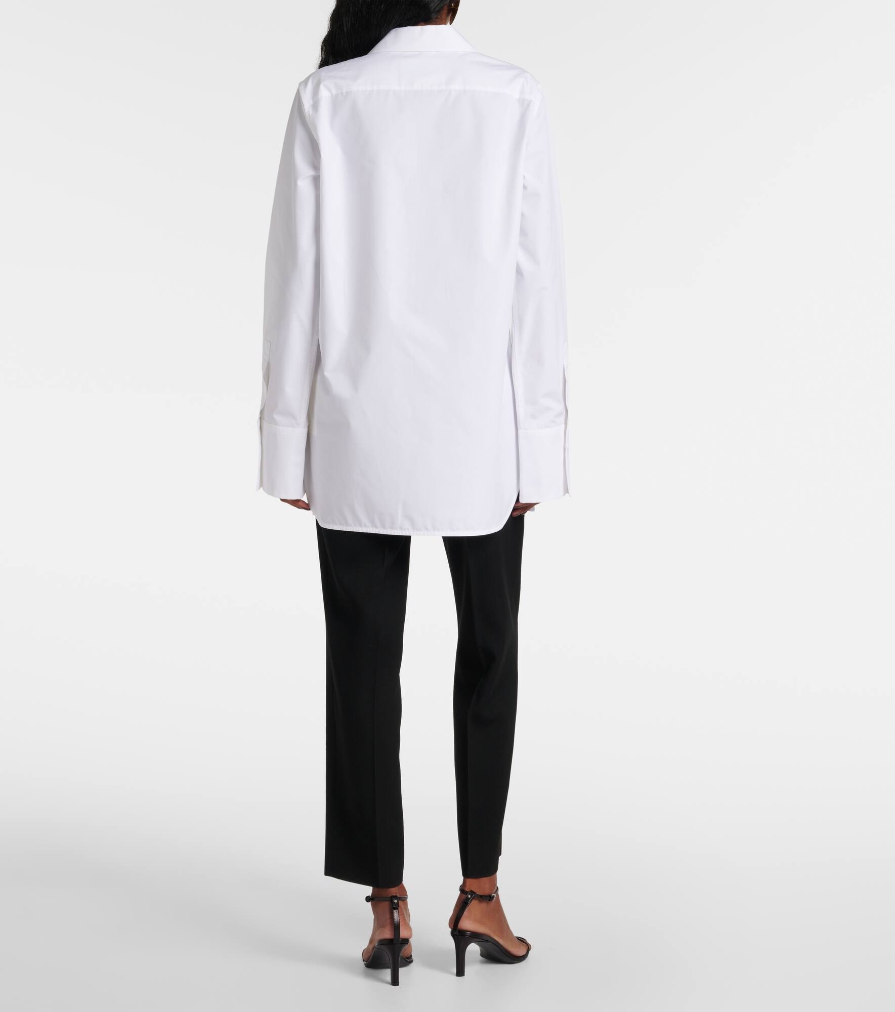 Cotton poplin shirt - 3