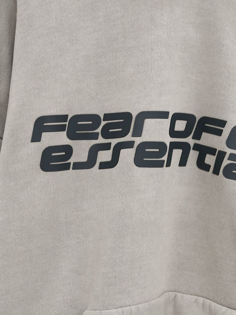 ESSENTIALS 90s logo-print hoodie outlook