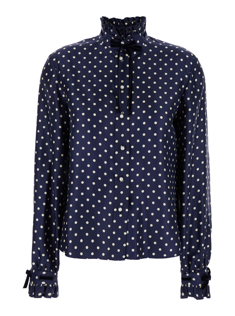 Valentino Women Shirt | Pattern | Twill Plus De Pois Pois Medio - 1