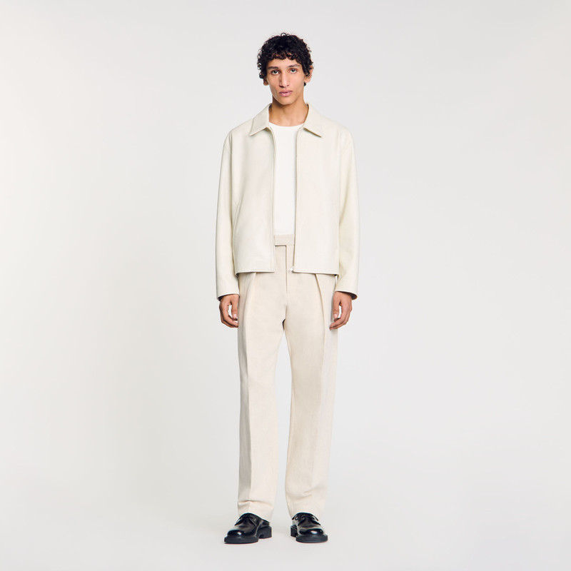 Sandro LEATHER JACKET outlook