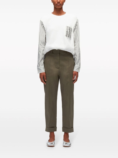 3.1 Phillip Lim tapered-leg cropped trousers outlook