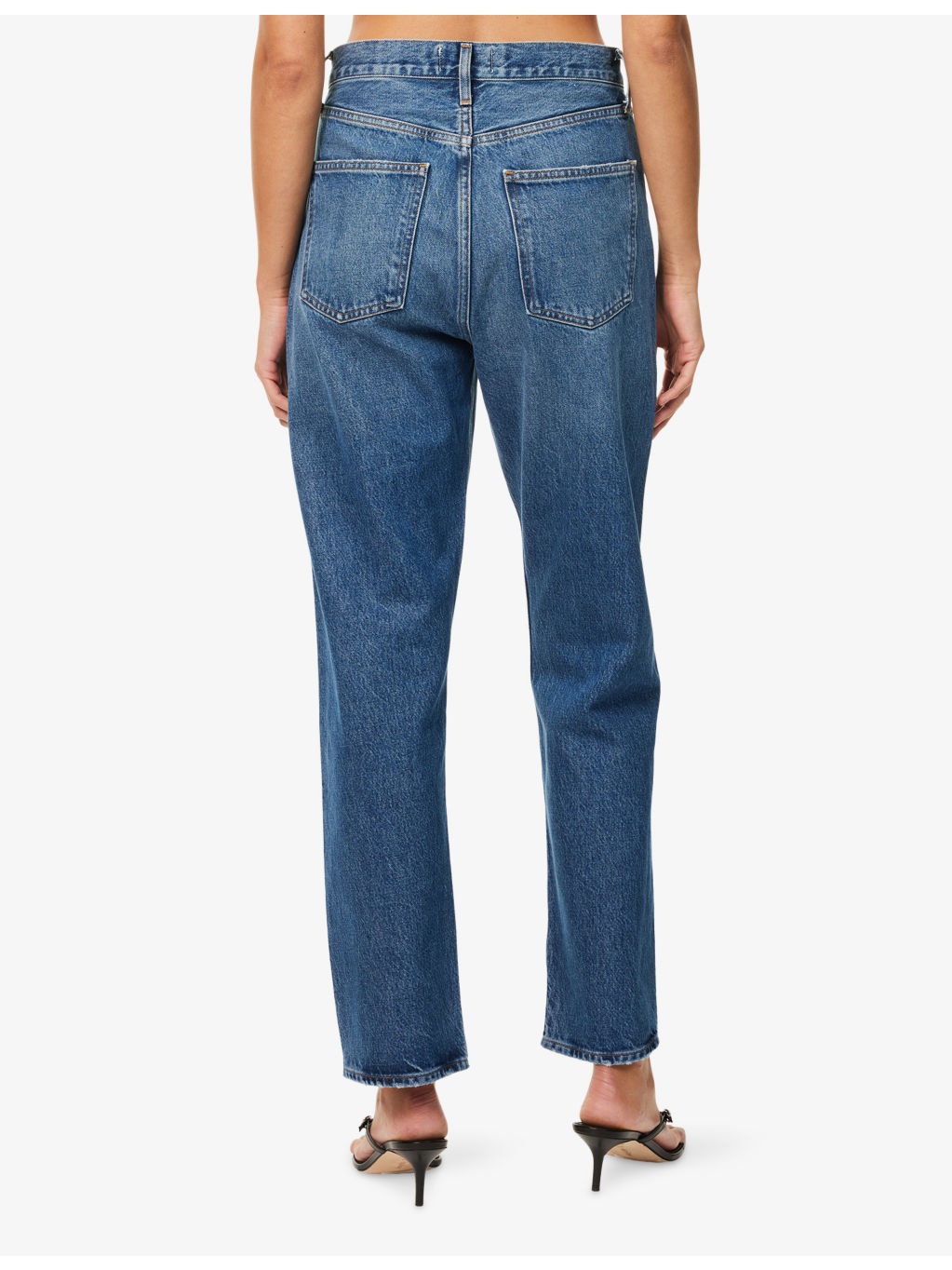 90's Straight-Leg Denim Jeans - 4