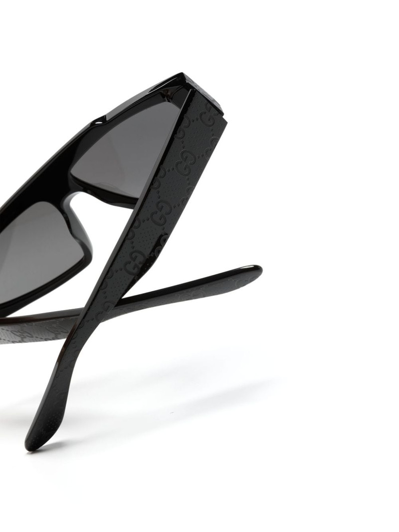 GG-supreme geometric-frame sunglasses 3