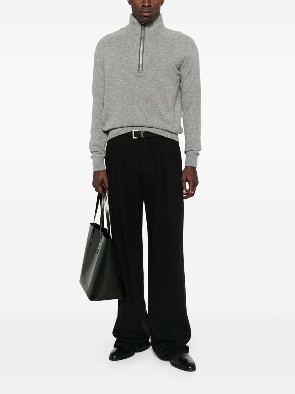 half-zip sweater - 2