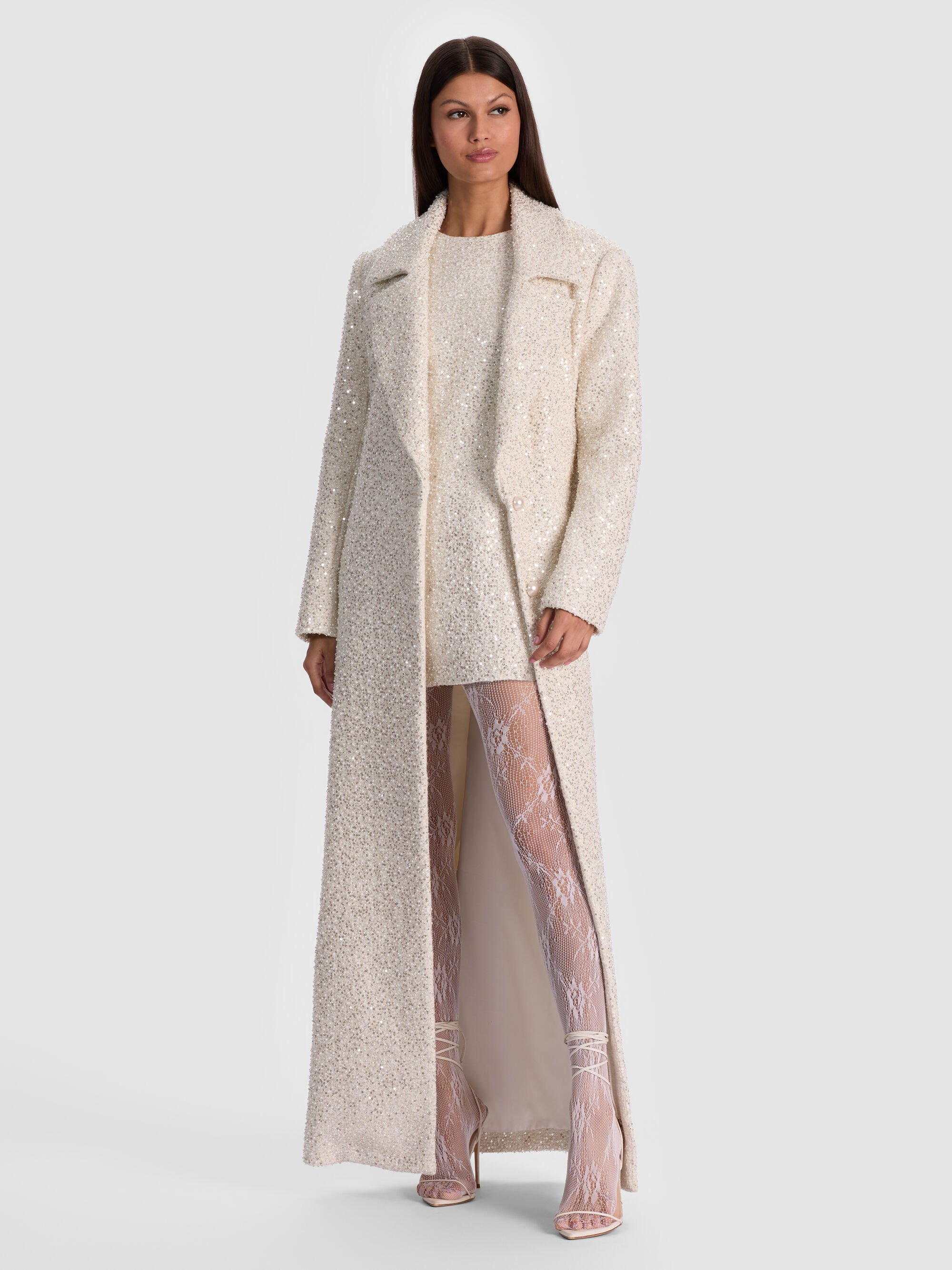 NICHOLAS EMBELLISHED COAT - 6