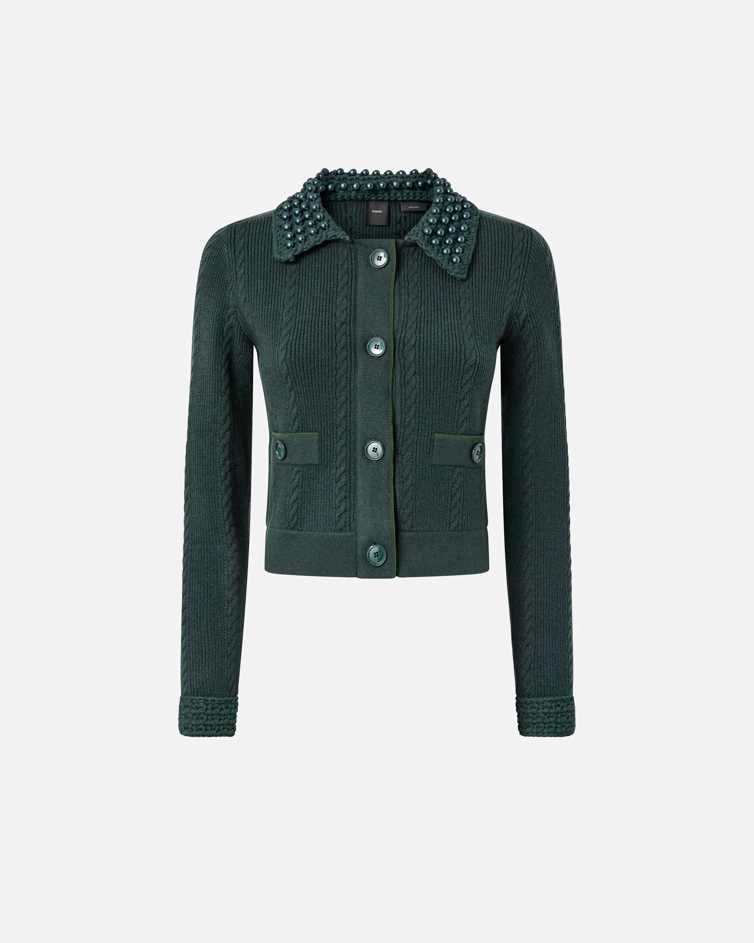 SHORT KNIT JACKET - 1