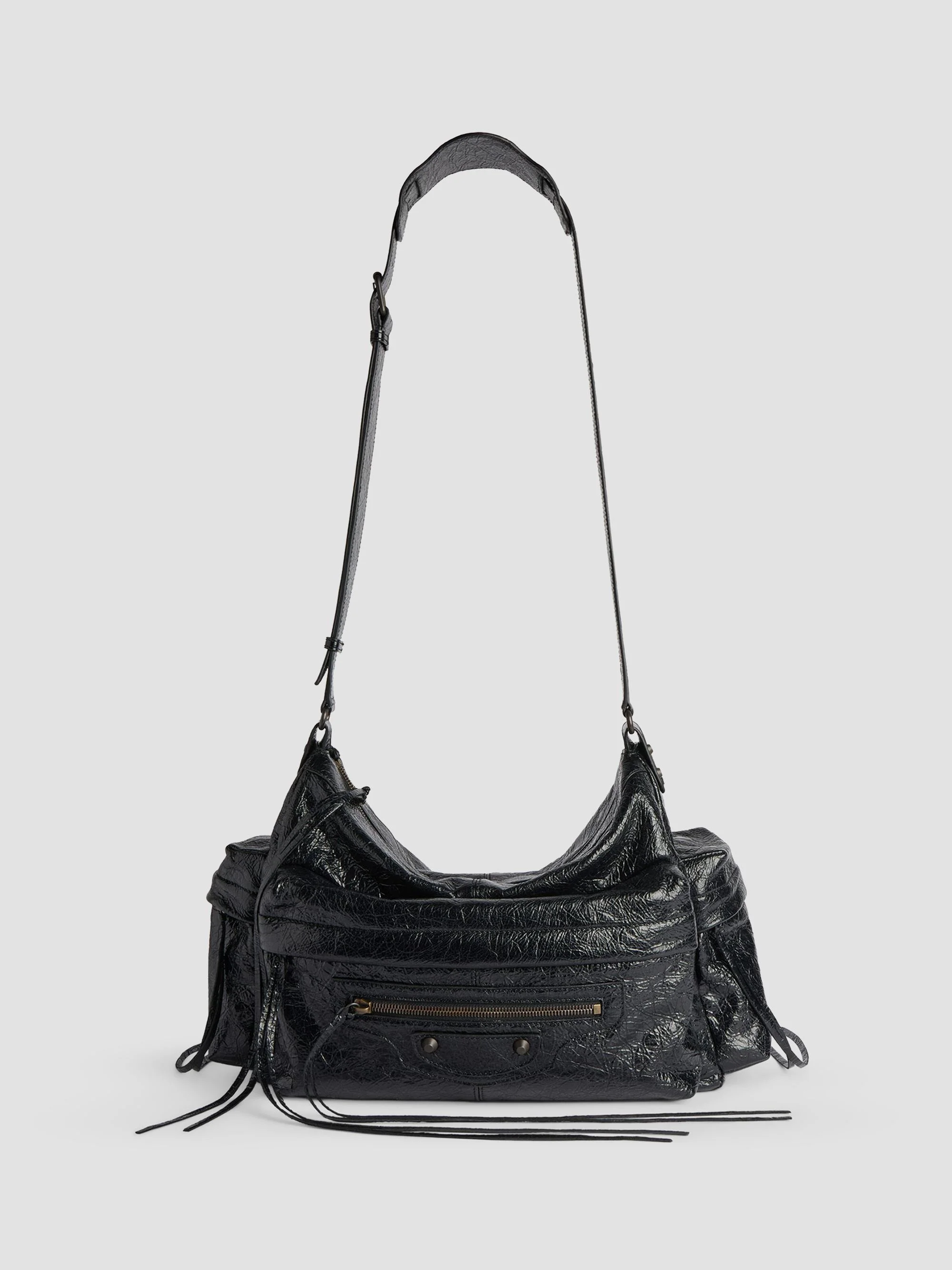 Men's Le City Multipocket Crossbody Bag - Black - 1