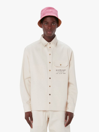 JW Anderson REMBRANDT PRINT OVERSHIRT outlook
