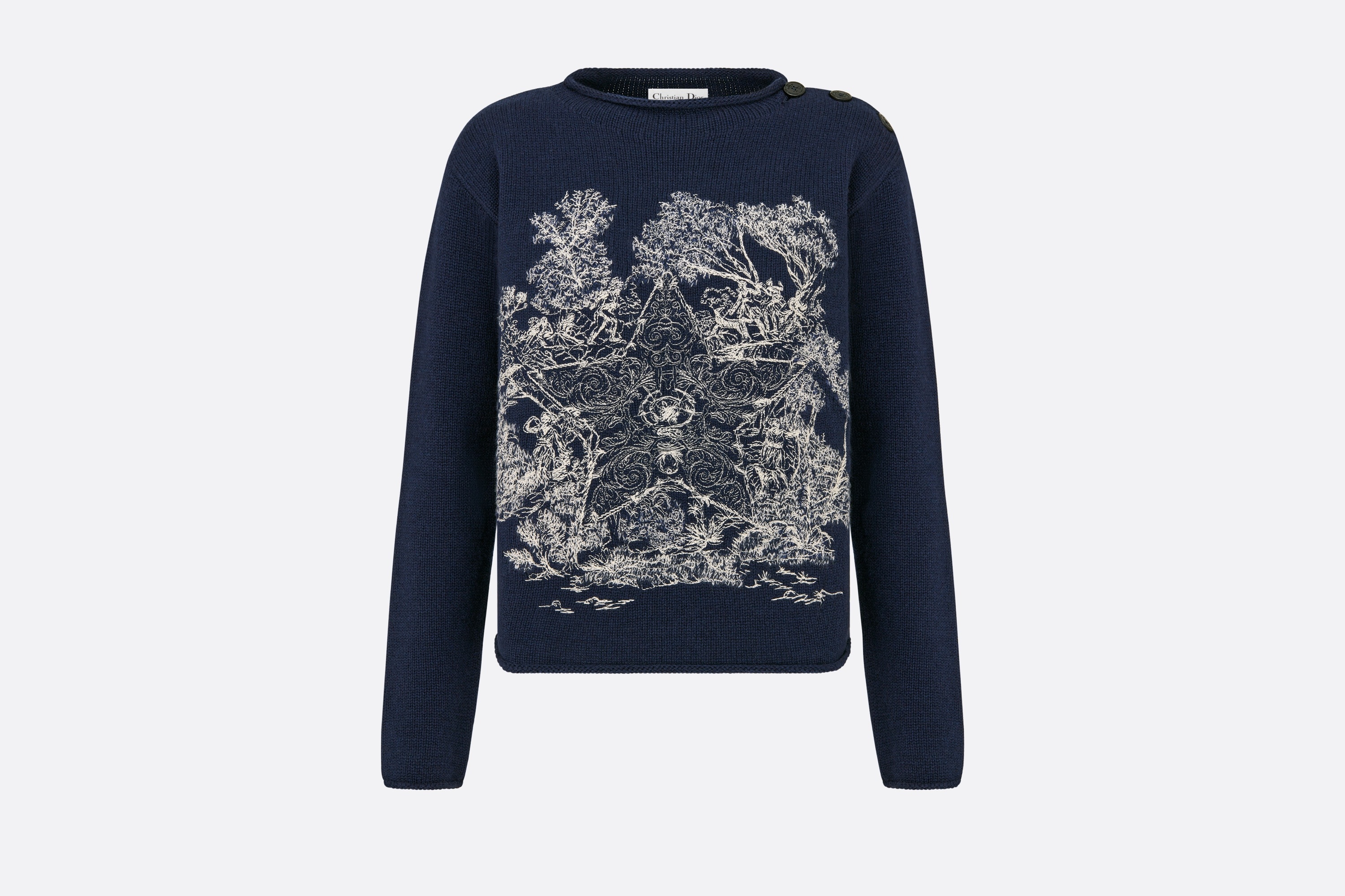 Embroidered Sweater - 1