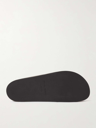 Common Projects Logo-Debossed Suede Clogs outlook