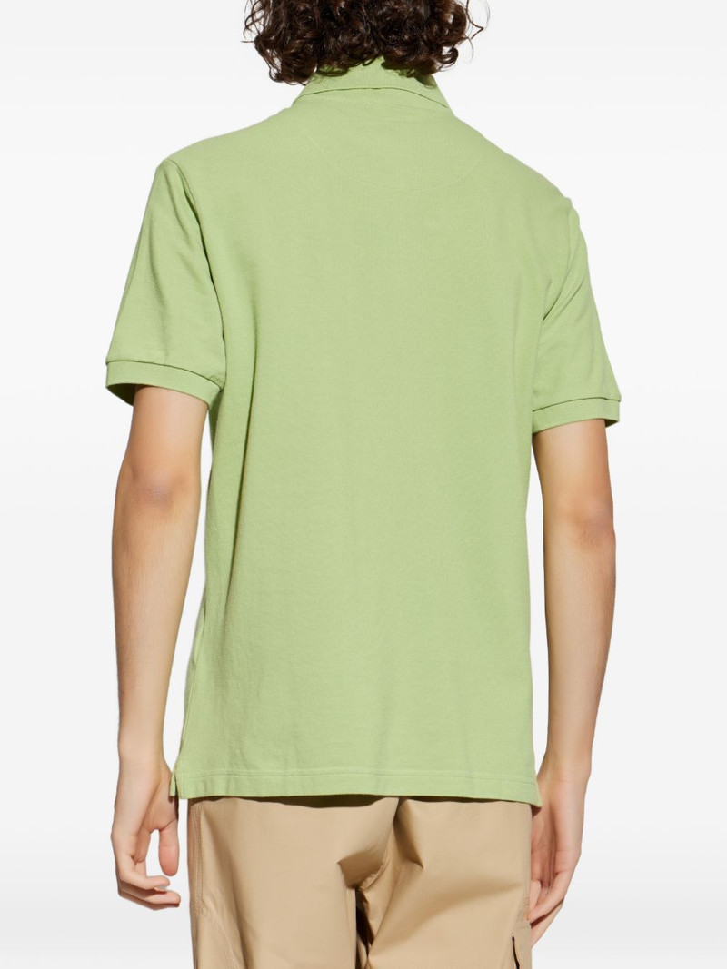 logo-embroidered polo shirt 4