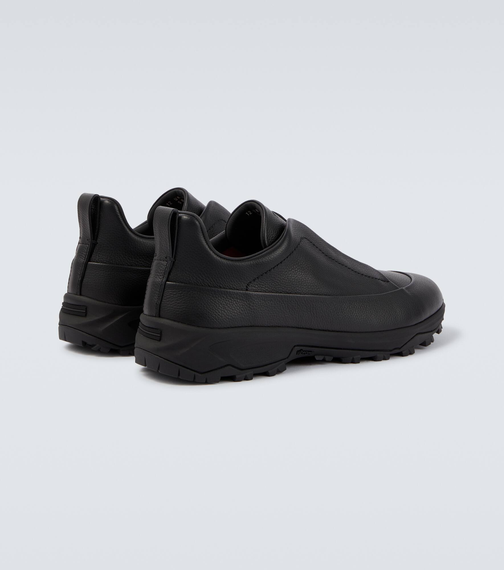 Triple Stitch leather sneakers - 6