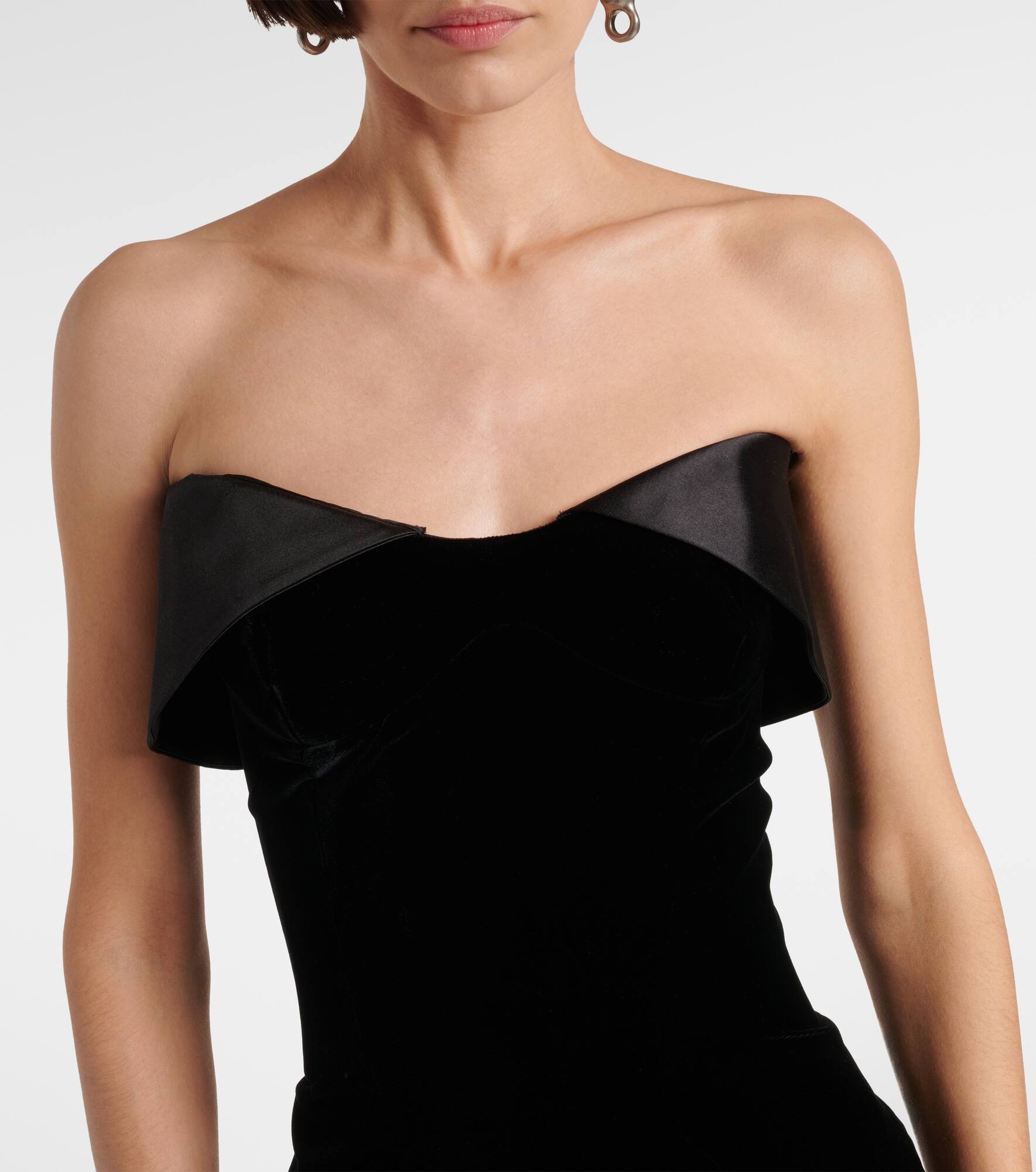 Velvet minidress - 4
