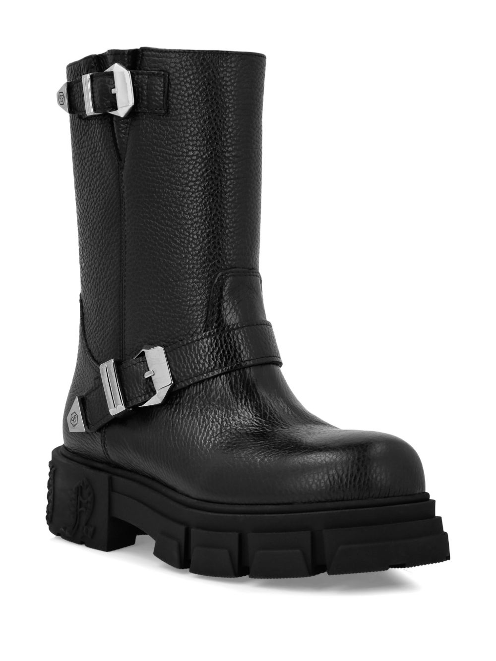 leather boots - 2