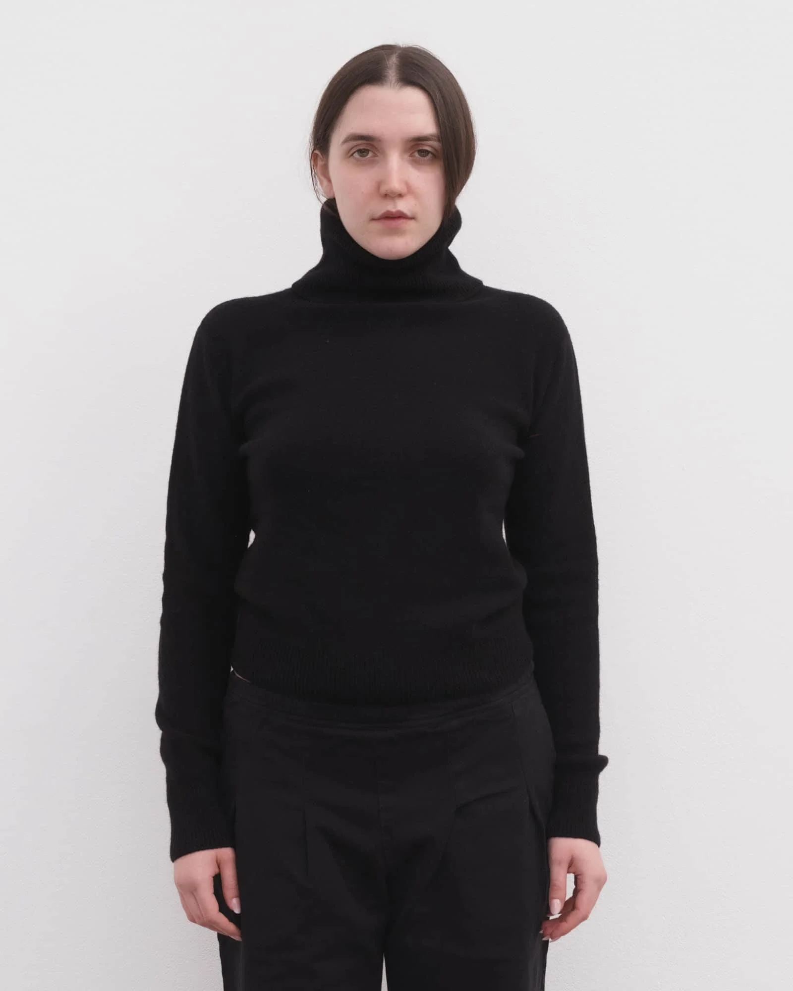 Tier Turtleneck - Recycled Cashmere - 1