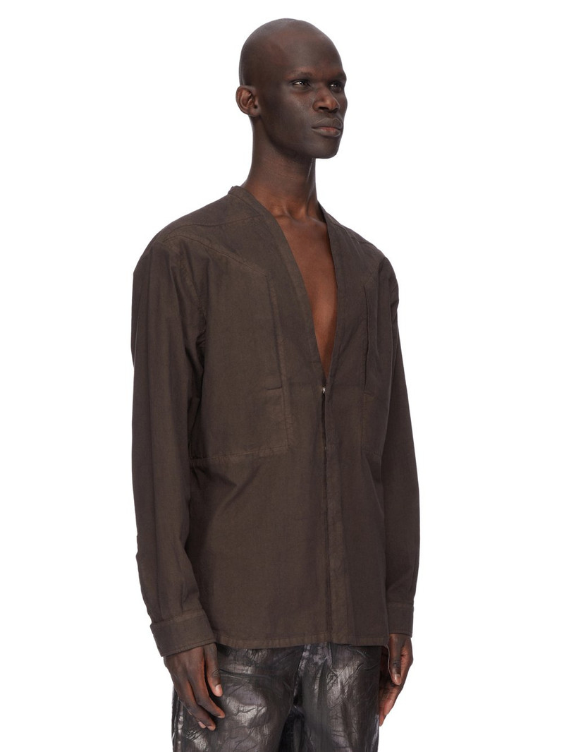 Rick Owens DRKSHDW button-fastening cotton shirt outlook
