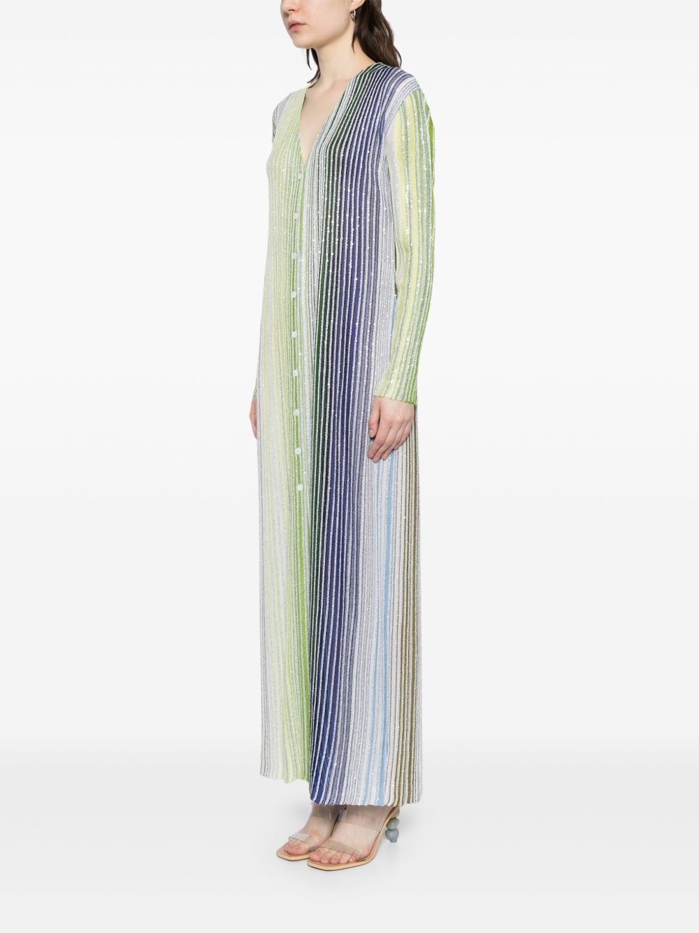 long cardigan dress - 3