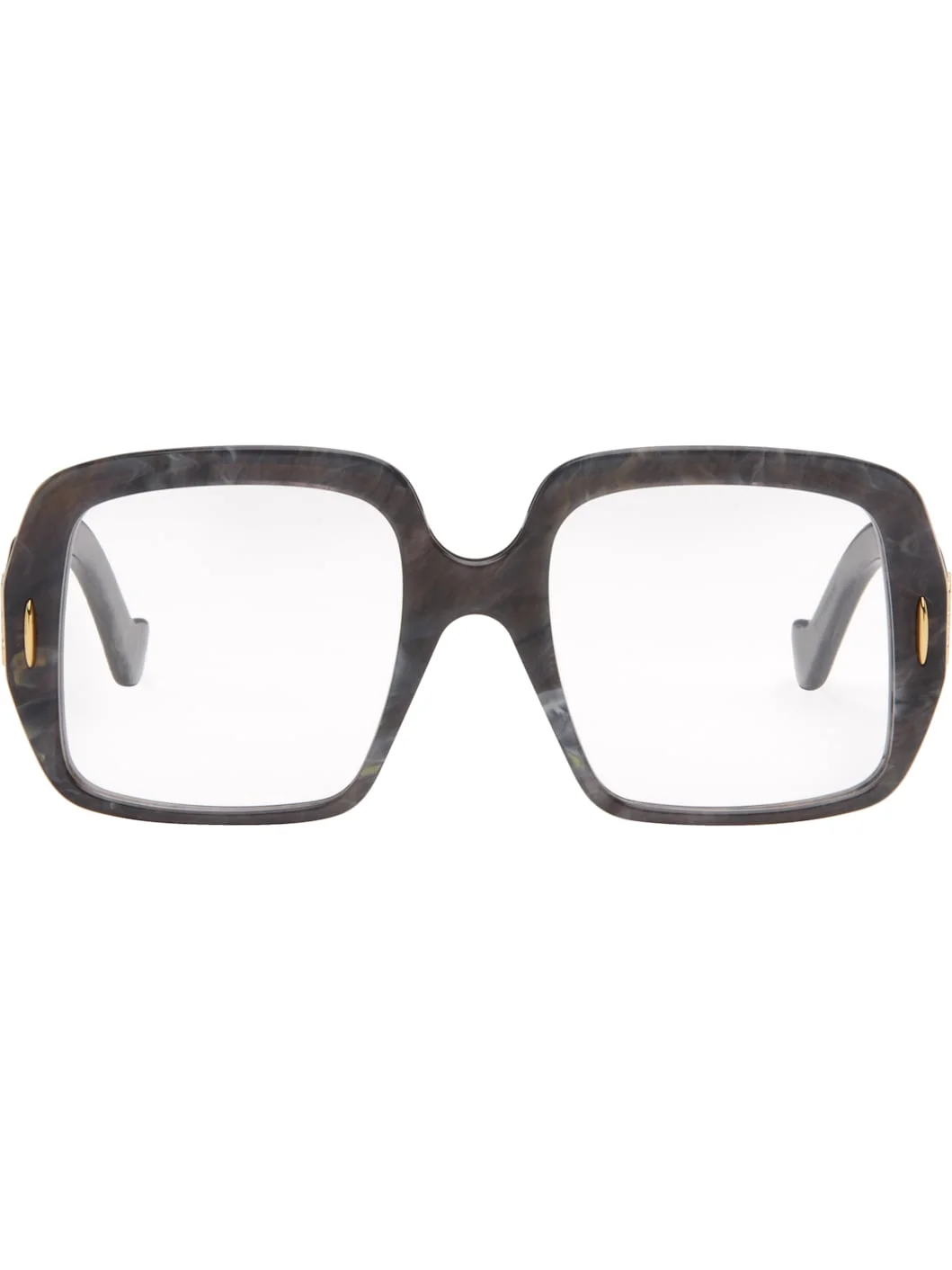 Black & Gray Anagram Glasses - 1