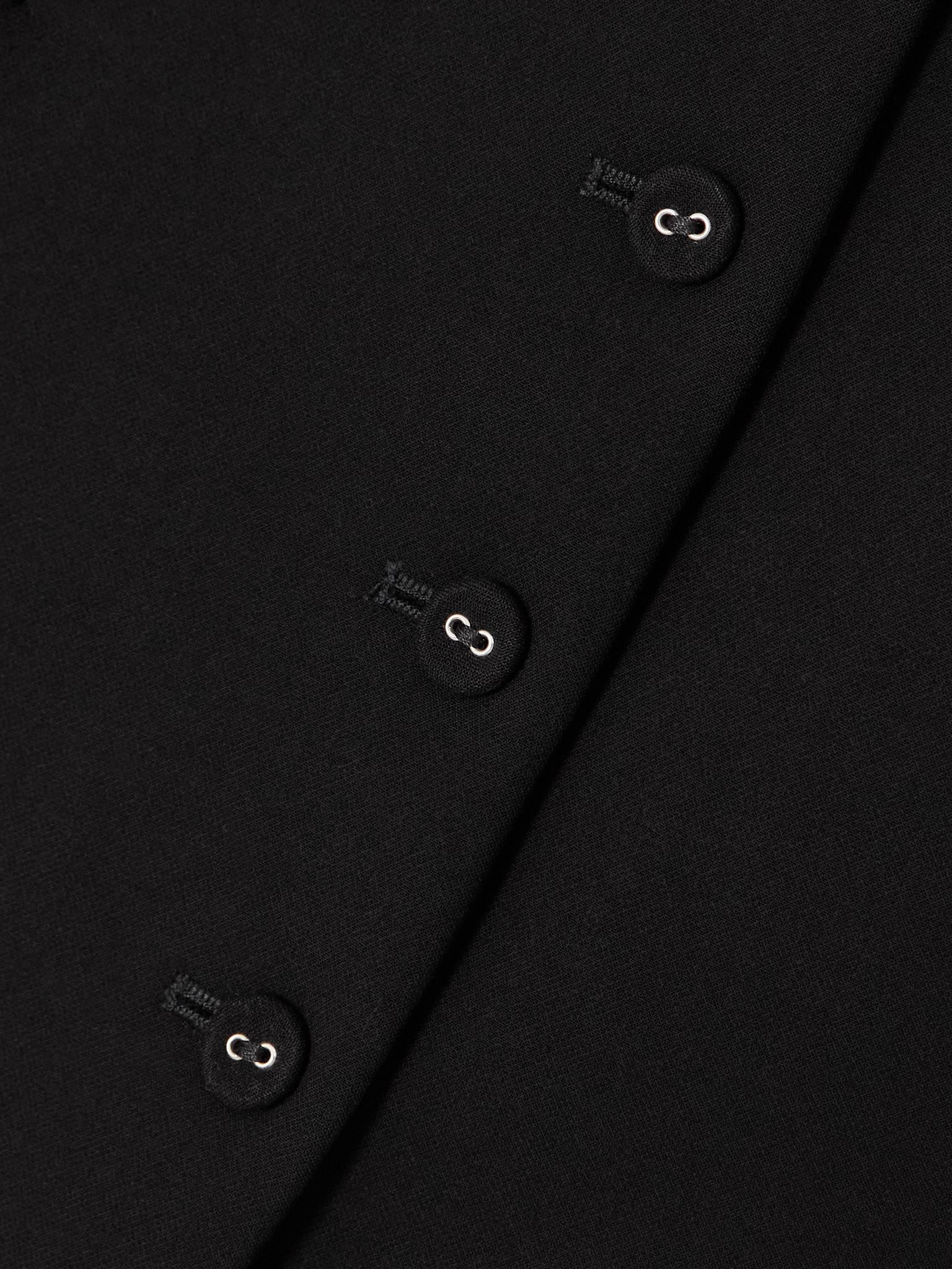 Ovalo crepe jacket Black - 4