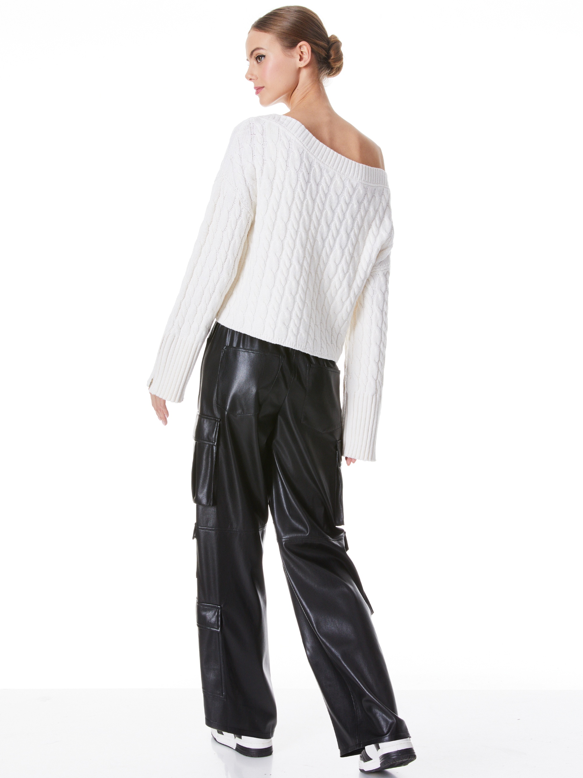 INA CABLE KNIT SWEATER - 3