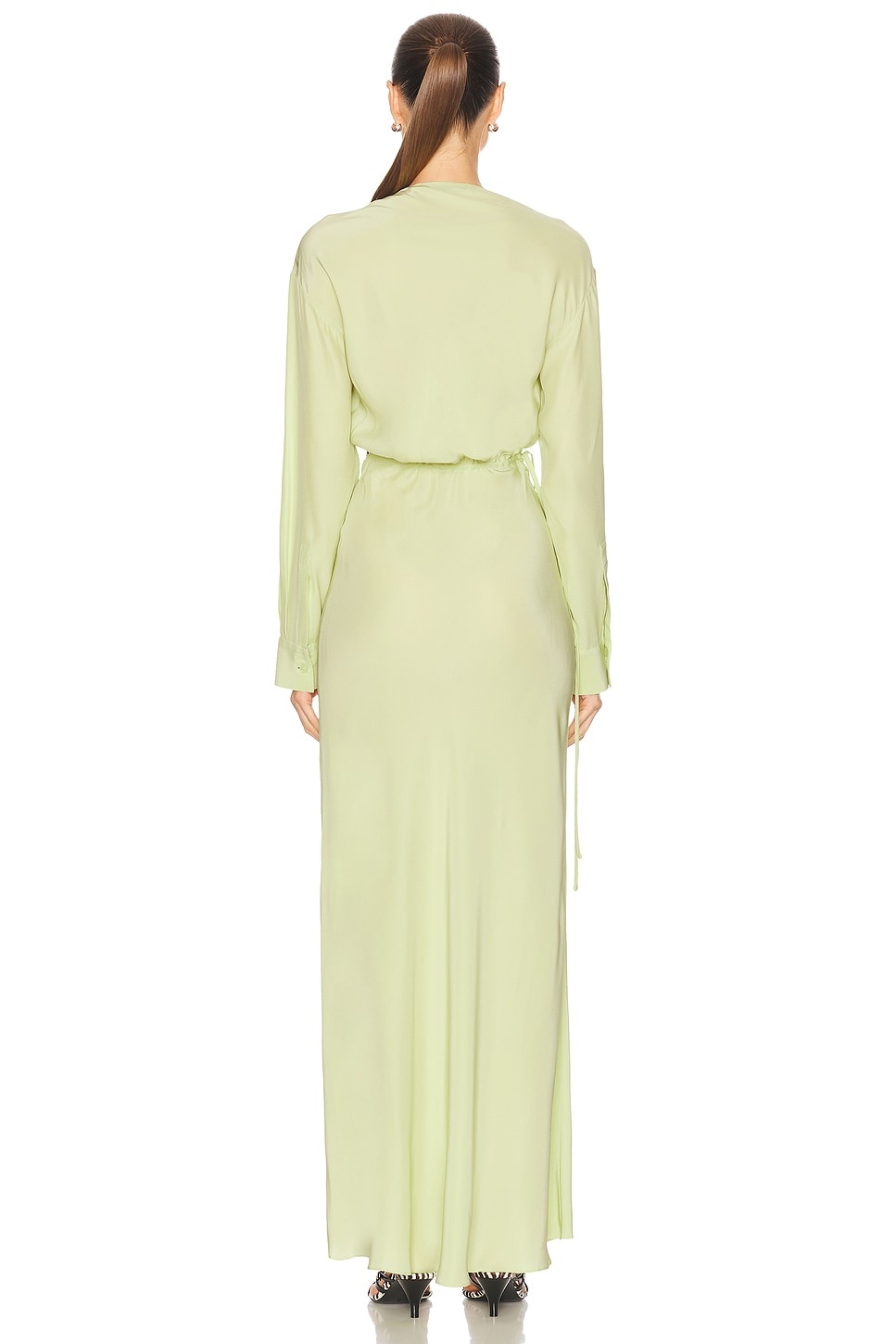 Crosscut Silk Dress - 4