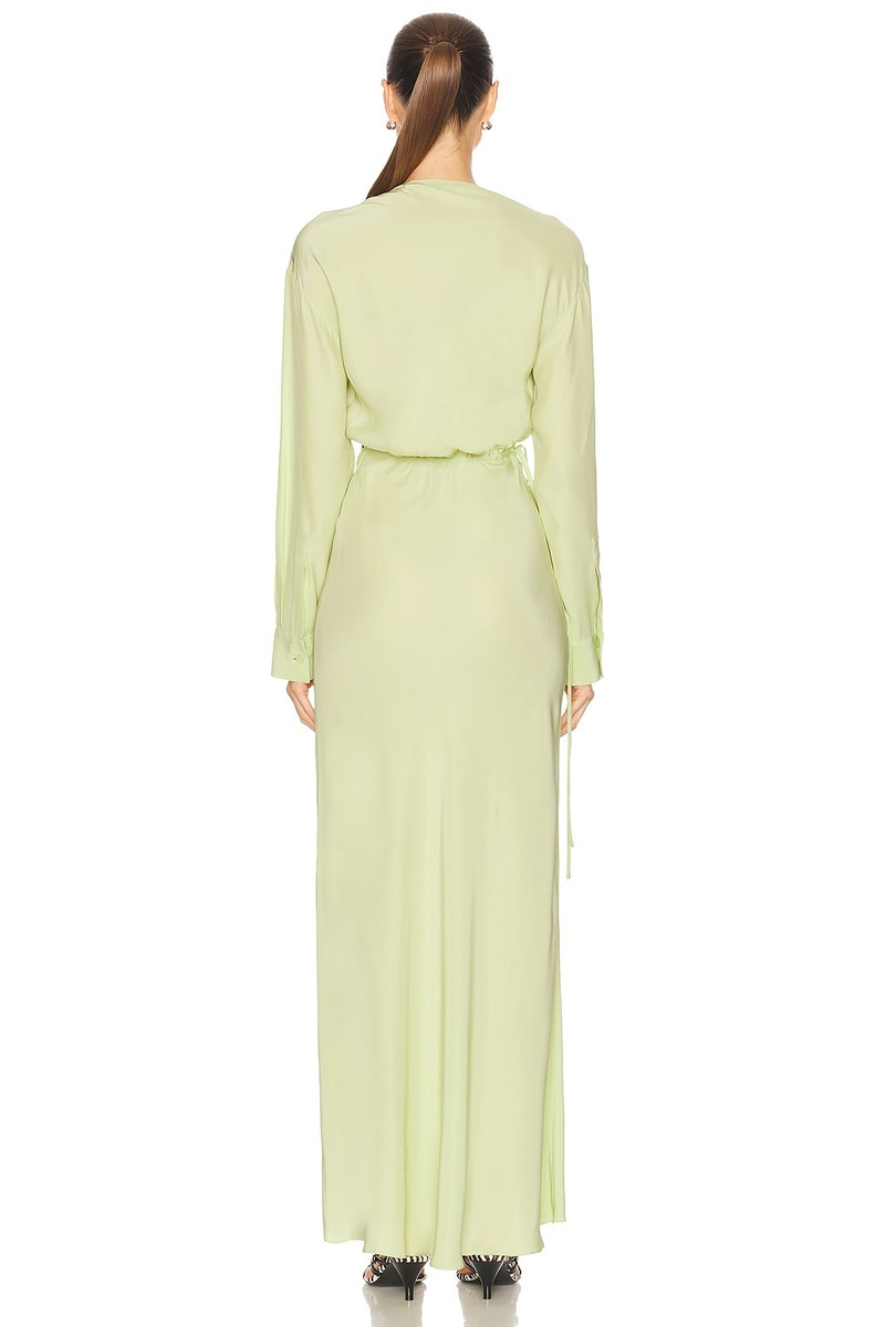 CHRISTOPHER ESBER Crosscut Silk Dress outlook