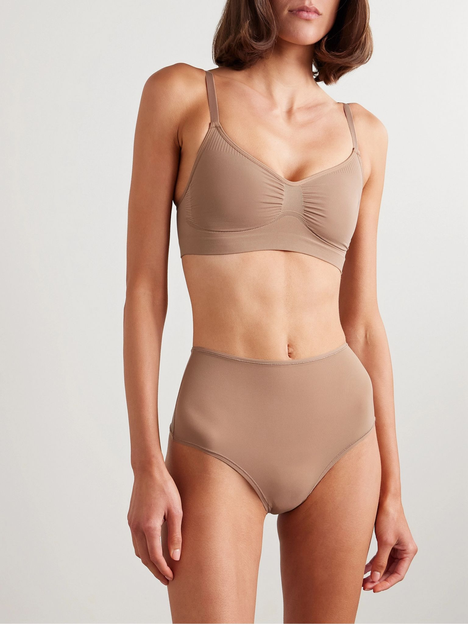 Seamless Sculpt Bralette - Sienna Beige - 5