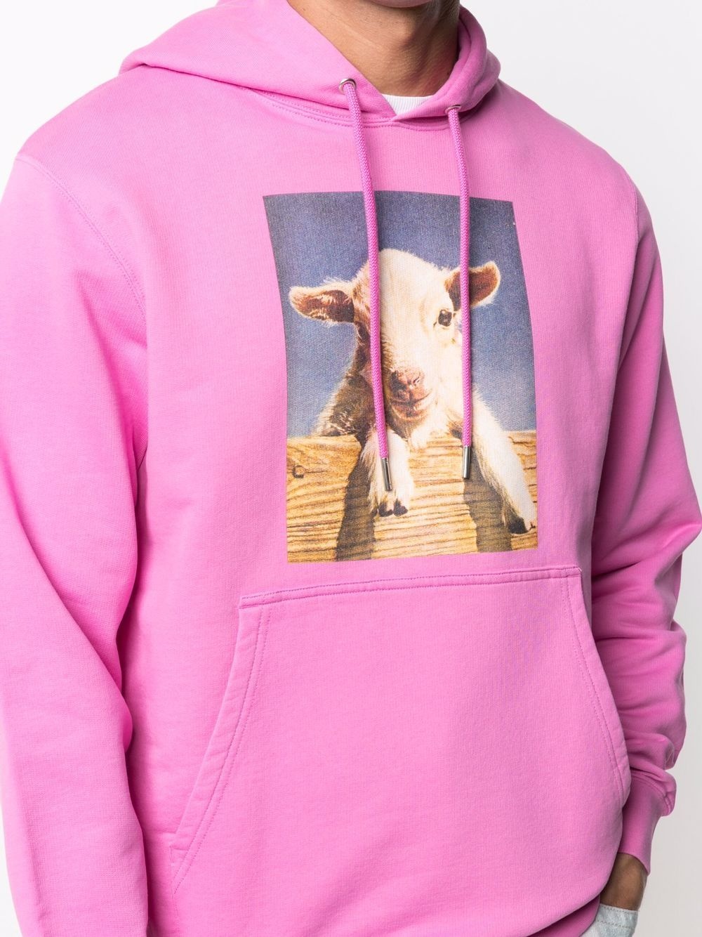 photograph print hoodie - 5