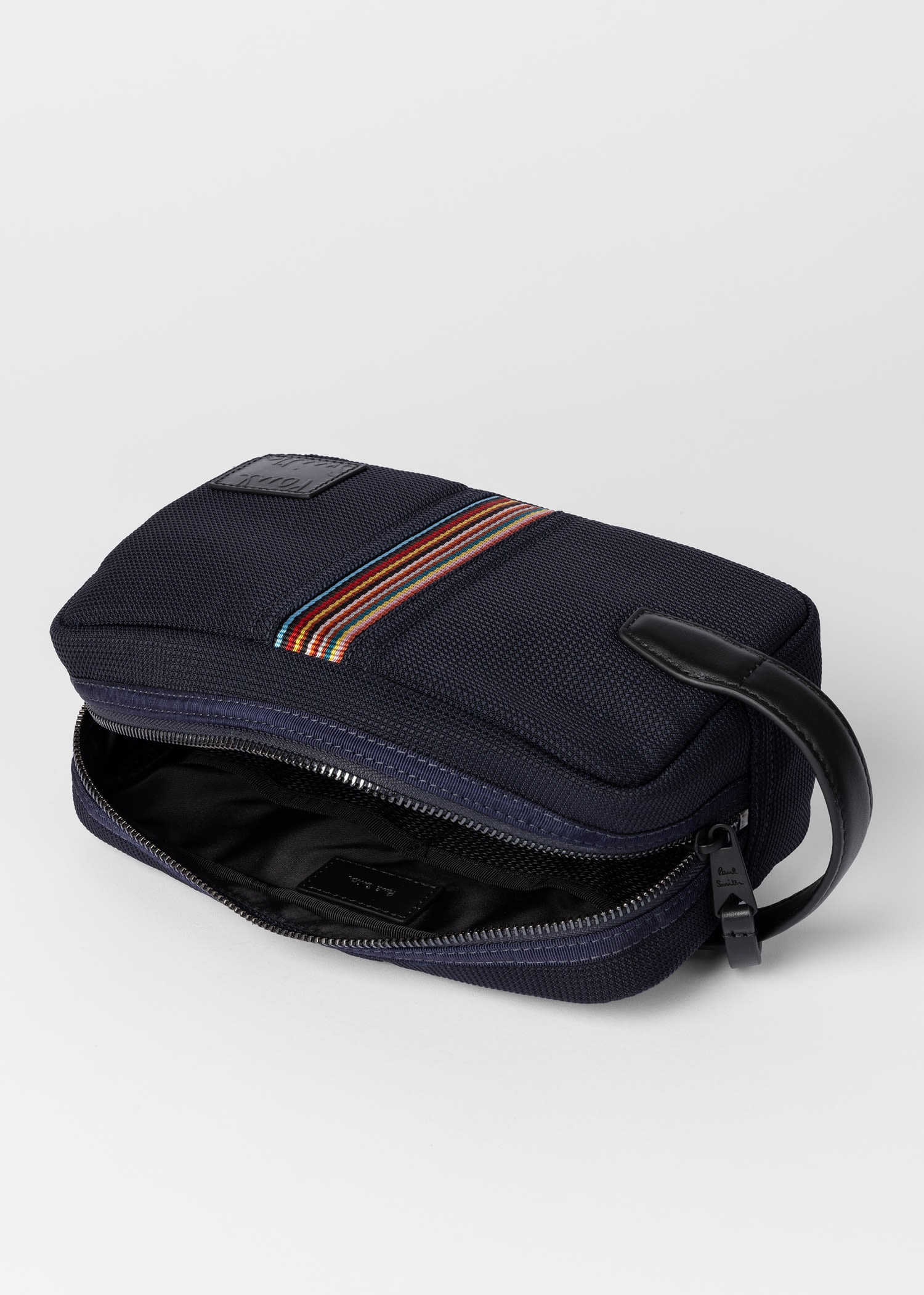 'Signature Stripe' Wash Bag - 5