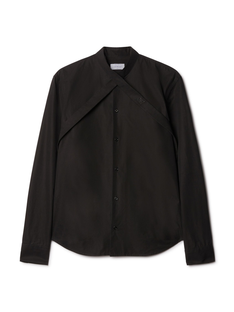 Ow Emb Heavycot Collar Shir - 1