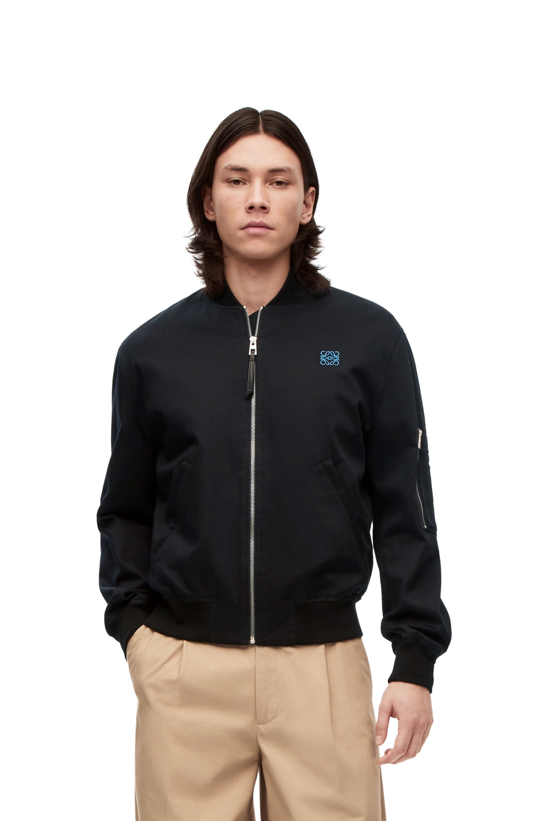 Fennel bomber jacket in cotton - 3