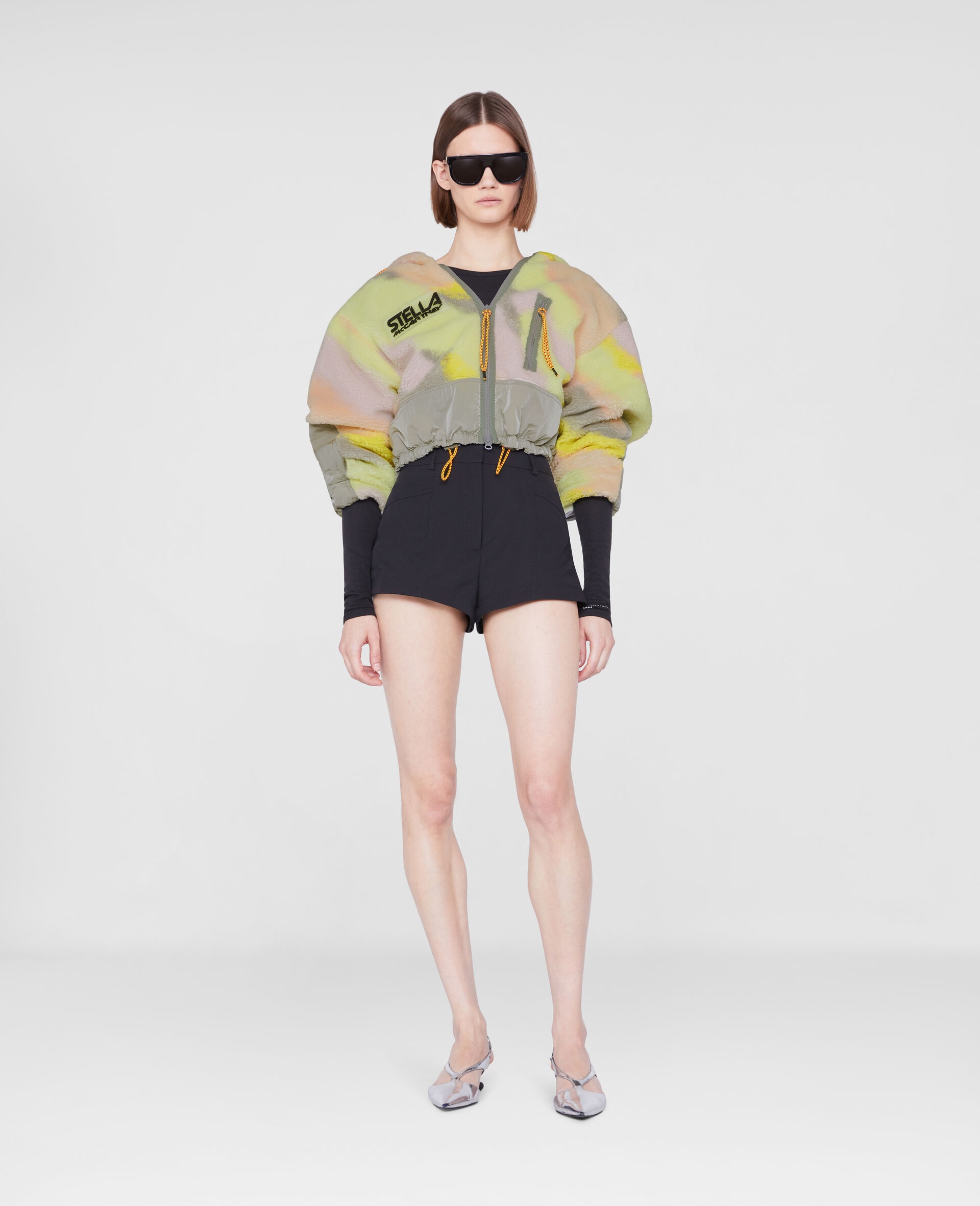 Teddy Mat Cropped Jacket - 2