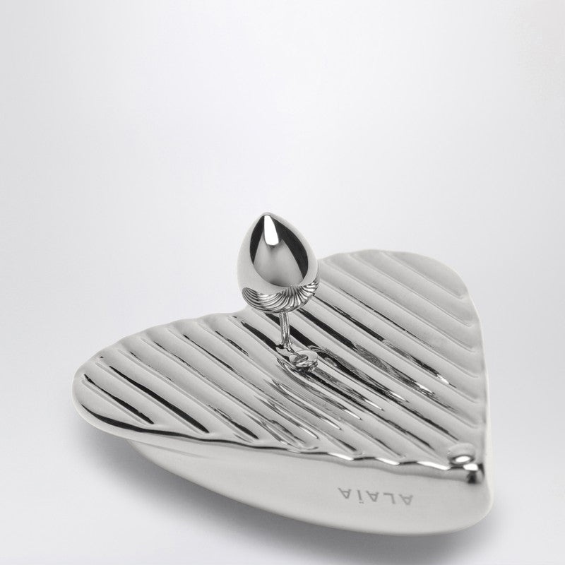 アクセサリーその他 Alaia Le Coeur Bombe silver earrings Le Cœur Bombe heart-shaped earrings in silver - Alaia
